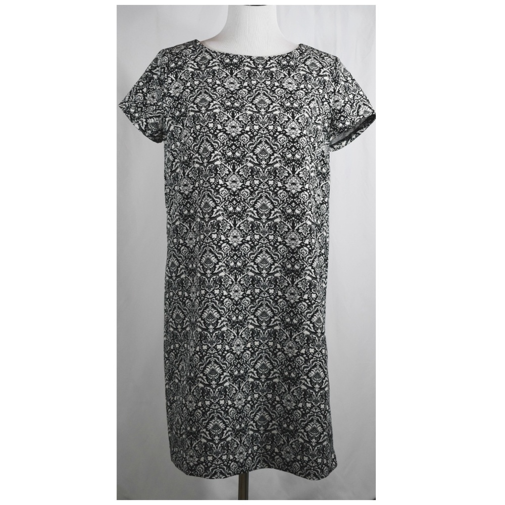 Philosophy Print Shift Dress Med